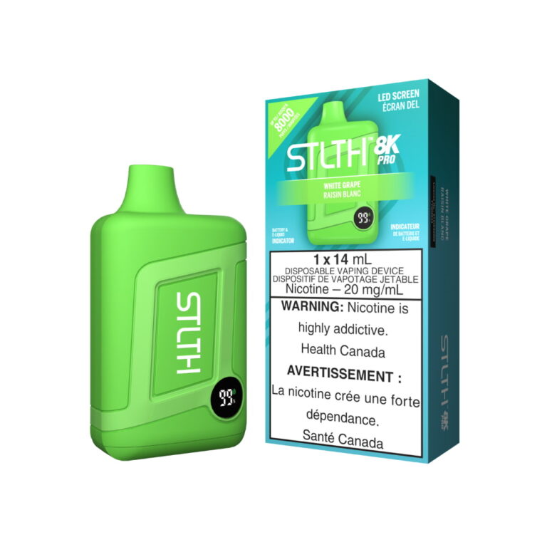 Stlth Box 8k Pro White Grape