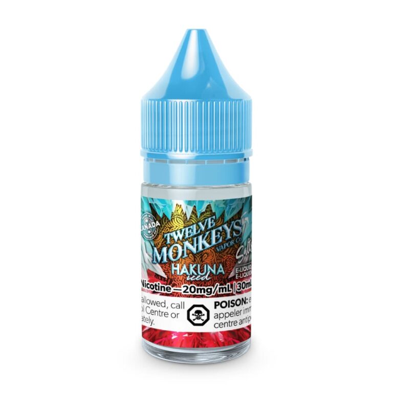 Twelve Monkey Hakuna Ice Vape Juice 20mg 30ml