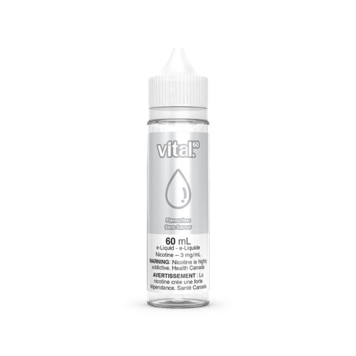 Vital 60 Ejuice Flavourless 60ml Nicotine Free