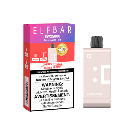 Elf Bar EW25000 Disposable Pod Cherry Strazz