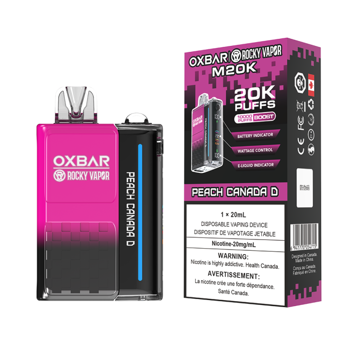 OXBAR MK20K PEACH CANADA D