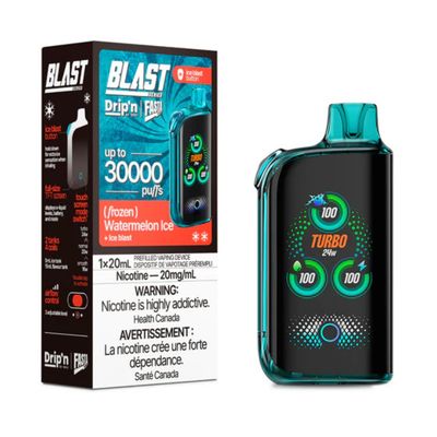 Drip'n Fasta Blast Watermelon Ice (Sour)