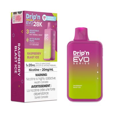 Drip’n By Envi Raspberry Blast Ice Evo 28k