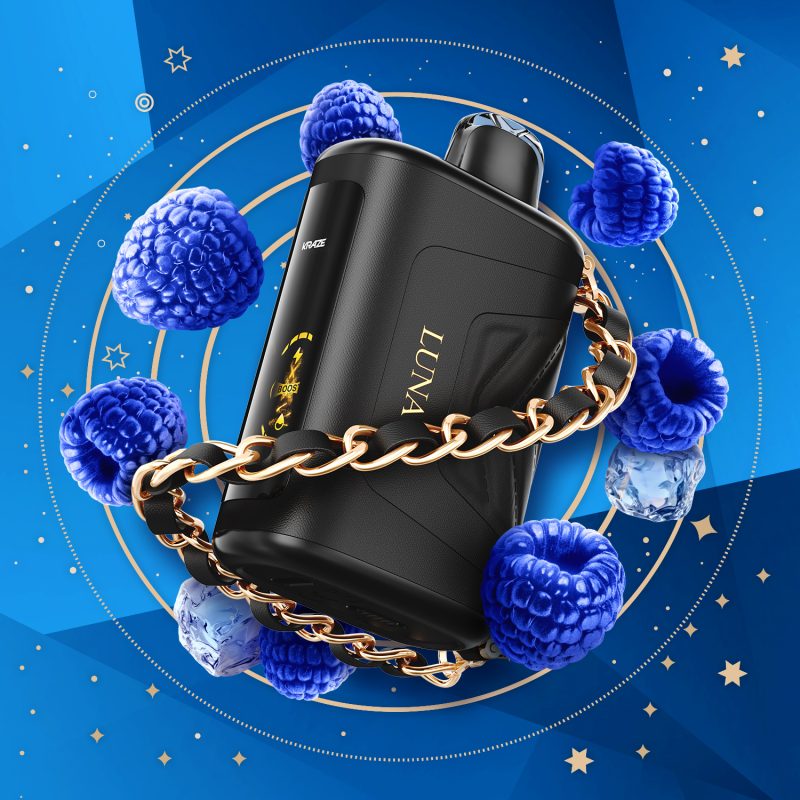 Kraze Luna Feb 2025 Sapphire Blue Razz