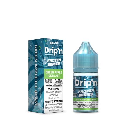 Drip N E Liquid Frozen Series Green Apple Ice Blast