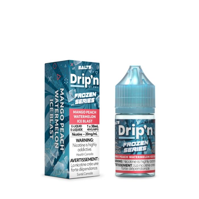 Drip N E Liquid Frozen Series Mango Peach Watermelon Ice Blast