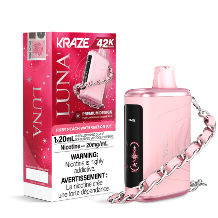Kraze Luna 42K Ruby Peach Watermelon Ice
