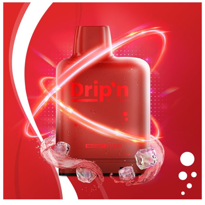 Level X Drip N Prefilled Pod Red Classic Ice