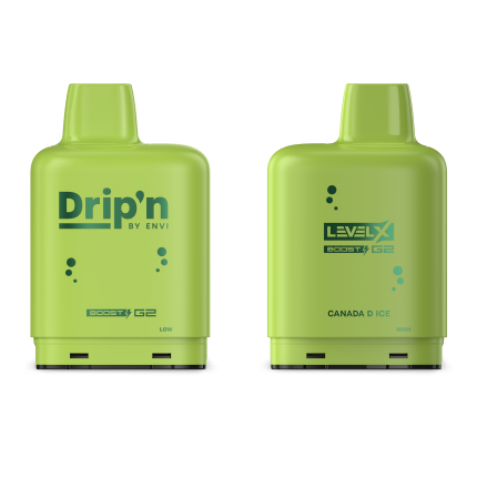 LevelX BoostG2 Dripn AUG2024 RENDER 20mg Canada DIce scaled