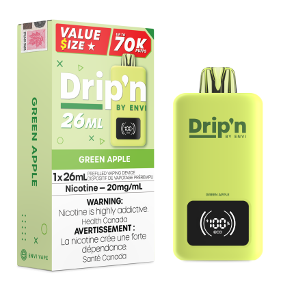 Drip'n By Envi 70k - Green Apple