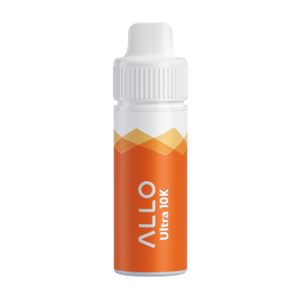 Allo Ultra 10k Hybrid Disposable Vaping Device Kit - Peach