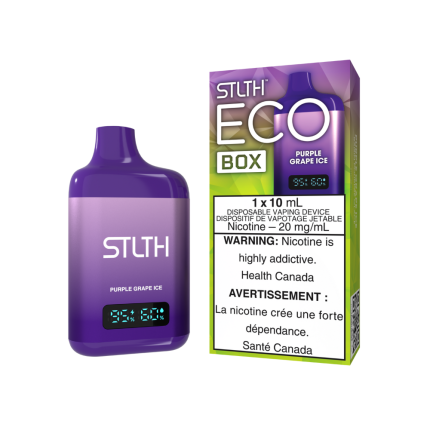 STLTH ECO Box Disposable Vape - Purple Grape Ice