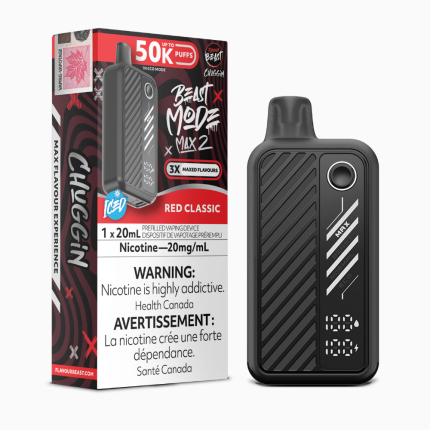Flavour Beast Mode Max 2 Chuggin - Red Classic Ice